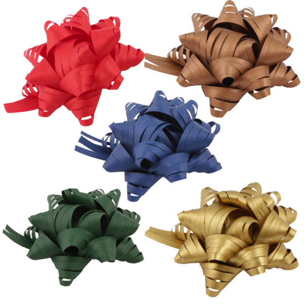 Rosett kleebisega 13mm x 6cm seguvärvid 30 tk pakis