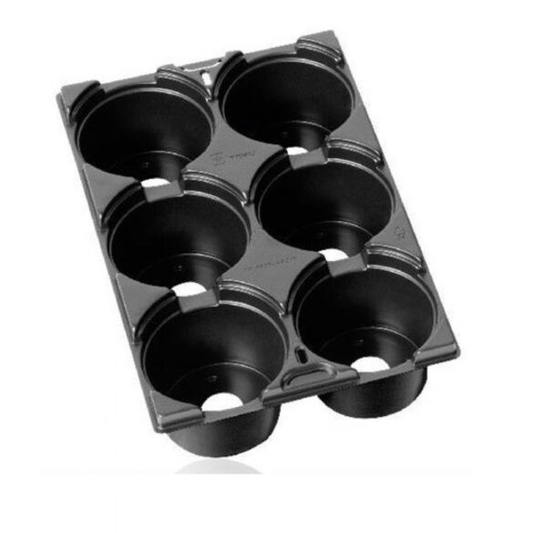 Kassett 6 auku TP 1828/9AZ 6 28 x 18 x 7,1cm Teku 7360tk