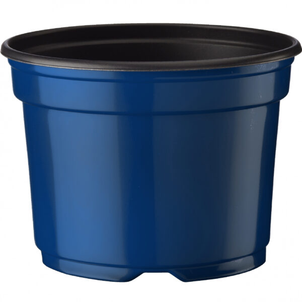 Ümarpott 10,5cm H7,9cm tumesinine
