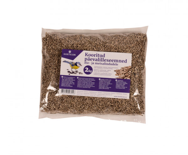Päevalilleseemned lindudele Horticom kooritud 2kg