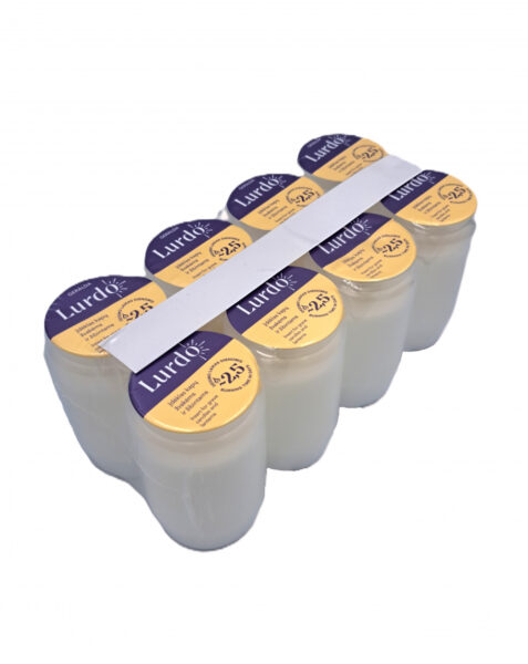 Õliküünal 50-55h valge 8tk/pakis