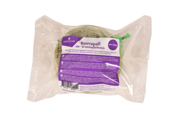 Rasvapall Horticom aia- ja metsalindudele 450-500 g