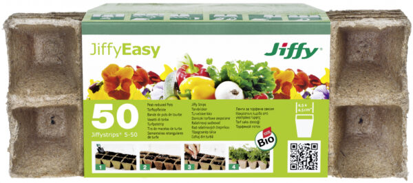 Turbakassetid Jiffystrips-5 4,5 x 4,5cm 10 auguga 5tk/pakis