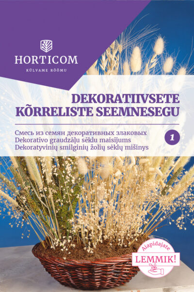 Dekoratiivsete kõrreliste seemnesegu 0,75g 1
