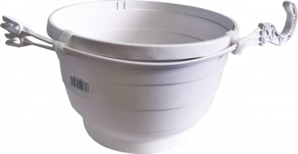 Rippampel Komeet õue 20cm valge