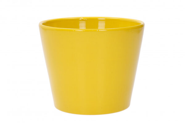 Lillepotiümbris Primo 12 x 10cm kollane