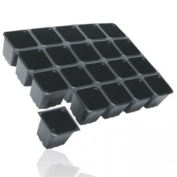 Kassett 20 auku Multiflor PL 3040/20 36 x 28 x 6,5cm Teku