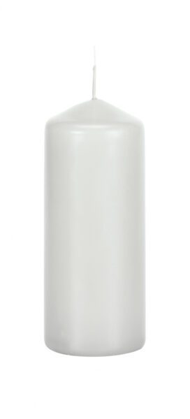 Küünal silinder 90h d 80 x 200mm valge