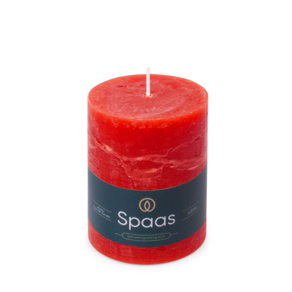 Küünal Rustik 65h d 80 x 110mm punane