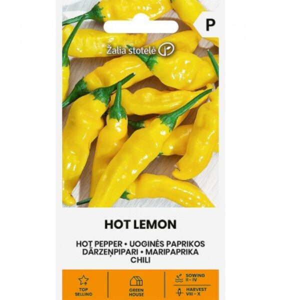 Tšilli Hot Lemon - Capsicum baccatum L.
