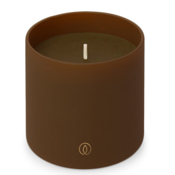 Lõhnastatud küünal matis klaasis 35h õun-kaneel