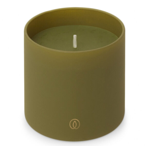 Lõhnastatud küünal matis klaasis 35h pirn-jasmiin