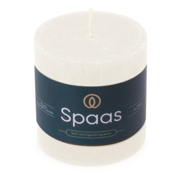 Küünal Rustik 25h d 70 x 70mm valge