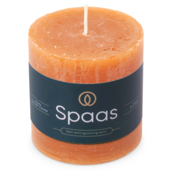 Küünal Rustik 25h d 70 x 70mm oranz