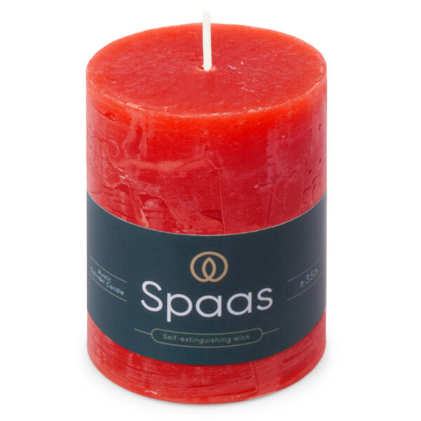 Küünal Rustik 35h d 70 x 95mm punane