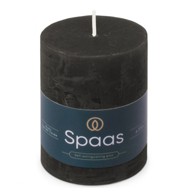 Küünal Rustik 35h d 70 x 95mm must