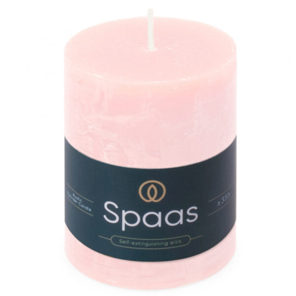 Küünal Rustik 35h d 70 x 95mm heleroosa