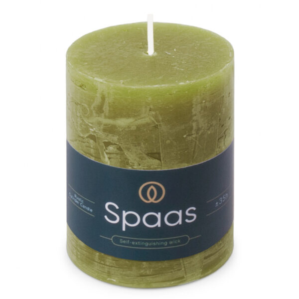 Küünal Rustik 35h d 70 x 95mm oliiviroheline