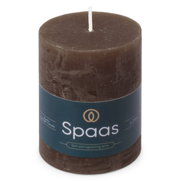 Küünal Rustik 35h d 70 x 95mm tumepruun