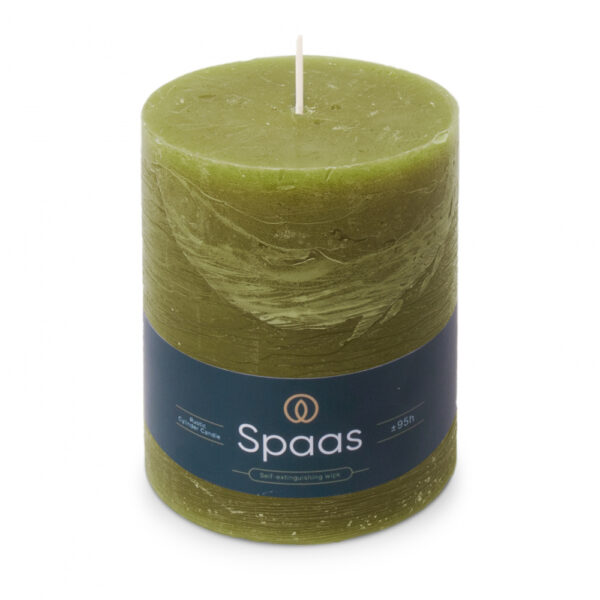 Küünal Rustik 95h d 100 x 130mm oliiviroheline