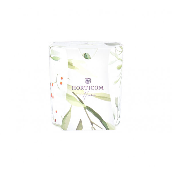 Klaasküünal kleebispildiga oksad marjadega 18h d 72 x 75 mm