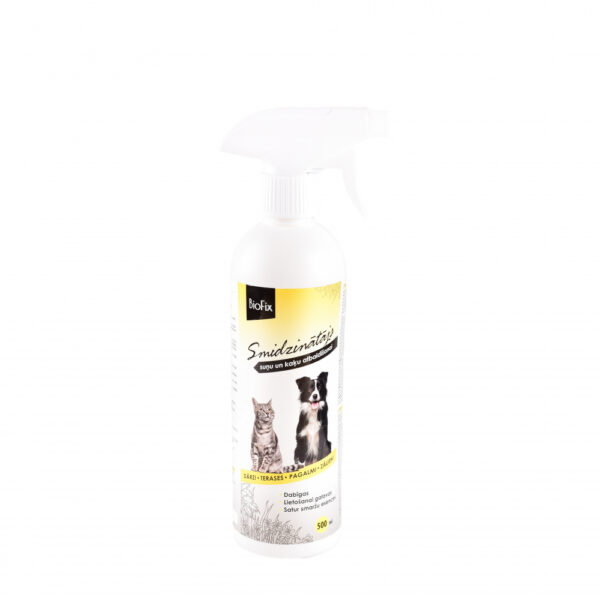 Kasside-koerte peletusspray Pet Stop Biofix 500ml